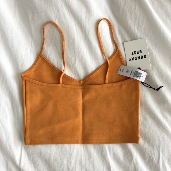 Sunday Best Cropped Tank Top NWT - Picture 3 of 4